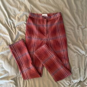 Urban outfitters plaid pants
